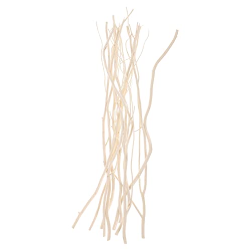 Cabilock 10pcs Willow Oil Diffuser Sticks Flower Sticks for Home Fragrance Natural Willow Diffuser Supplies for Living Room Bedroom Office and Spa