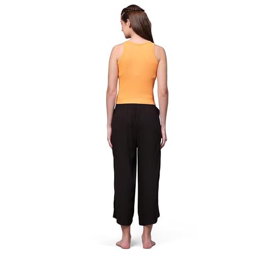 Image of B STORIES Women's Pyjama Pants - Relaxed Fit Nightwear Bottoms | Soft Pyjamas with Pockets | Breathable & Comfortable Sleepwear for Women (S-2XL)