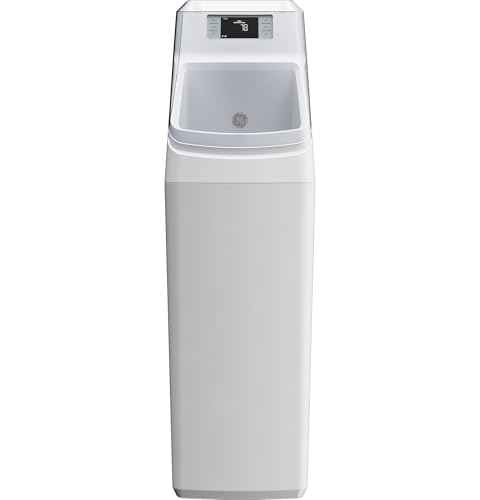 GE Smart Water Softener, 35,000 Grain, Reduce Hard Minerals to