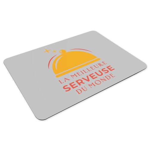 Sets de table en caoutchouc gris antidérapants contre les taches de café