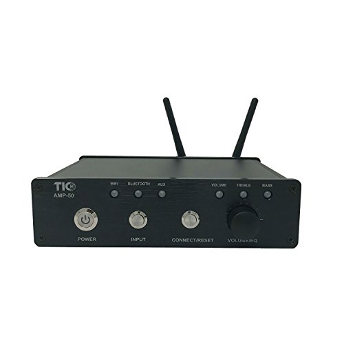 TIC AMP50 2X 50W 2-Channel Indoor Outdoor WiFi Bluetooth Multi Room Amplifier with AirPlay