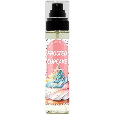 Frosted Cupcake Parfum Mist - Inspired by Frosted Cupcake by BBW | Long Lasting Scent | Fragrance Dupe | Gourmand Cover