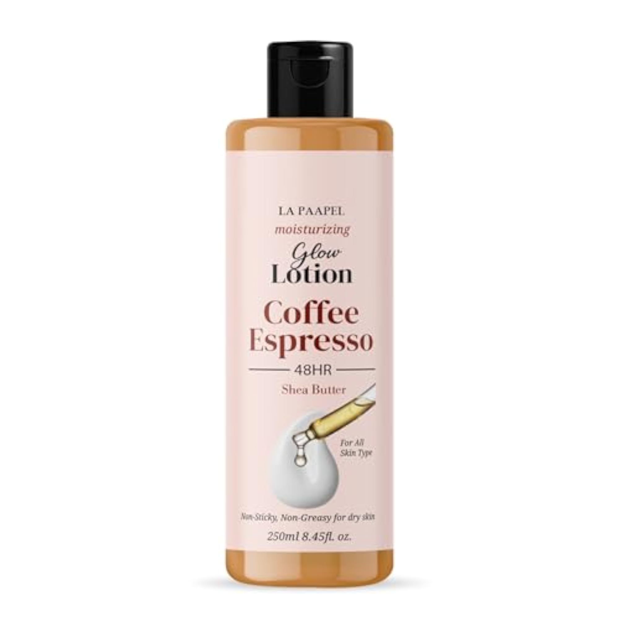 Coffee Espresso Shea Butter Body Lotion, 250ml