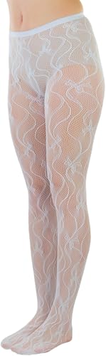 Image of ToBeInStyle Women's Sexy Vibrant Fine Classic Fishnet Full Footed Pantyhose