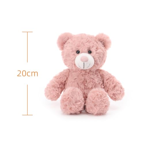 Apricot Lamb Misty Pink Flower Bear Soft Stuffed Animals Plush Toys 8'' by Apricot Lamb - Used condition - Image 7