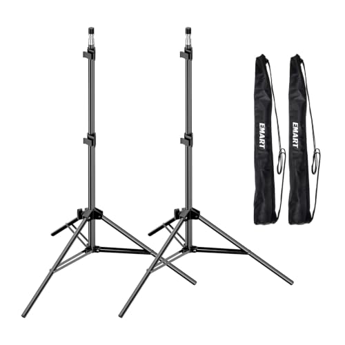 EMART 7ft Light Stand 2-Pack
