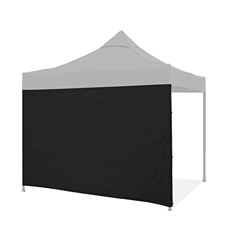 Gazebo Side Panel Canopy Sidewall Panels for 3x3M Straight Leg Gazebos Tent Sunshade Windproof and Give Privacy 1 Pack Sidewall Only Black