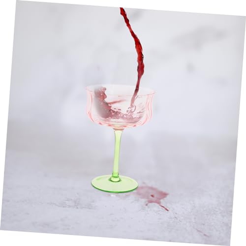 Verre à cocktail réutilisable Ciieeo avec dégradé de couleur pour fête