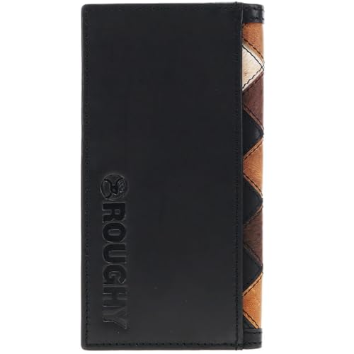 HOOEY Smackdown Rodeo Wallet (Black/Brown Patchwork)2
