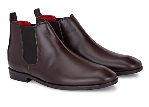 Image of AFROJACK Men's Original Leather Chelsea Boots