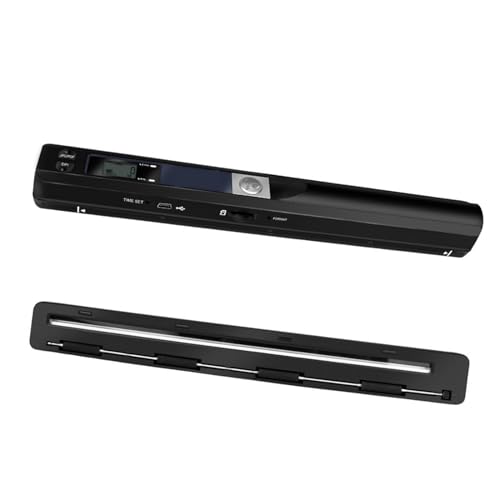Scanner de documents A4 portable USB 2.0 avec écran LCD couleur et haute résolution 900 DPI - 2