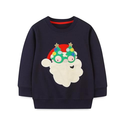 Sudadera con Capucha para Niños - Hoodie Niño en Algodón Camiseta Deporte Manga Larga para niños pequeños Ligera Suave Sudadera Cremallera Niños 2-11 Años#A