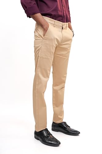 Image of The Essential Premium Cotton Trouser for Men- The Perfect Pant for Work & Weekend