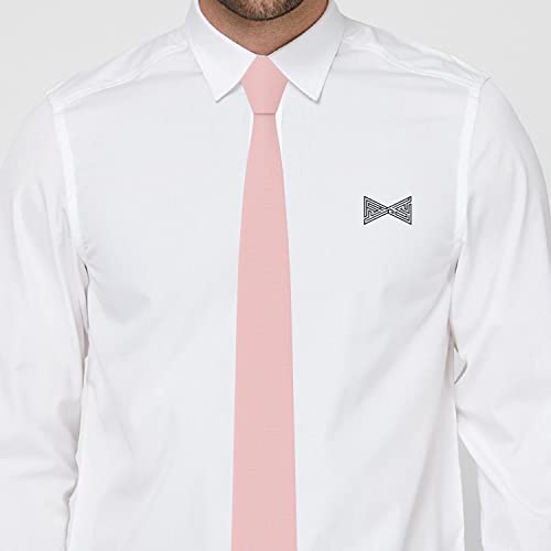 Image of Men's Oxford Matt Neckties Solid Color for Adults Tuxedo Classic Design, by Bow Tie Hosue