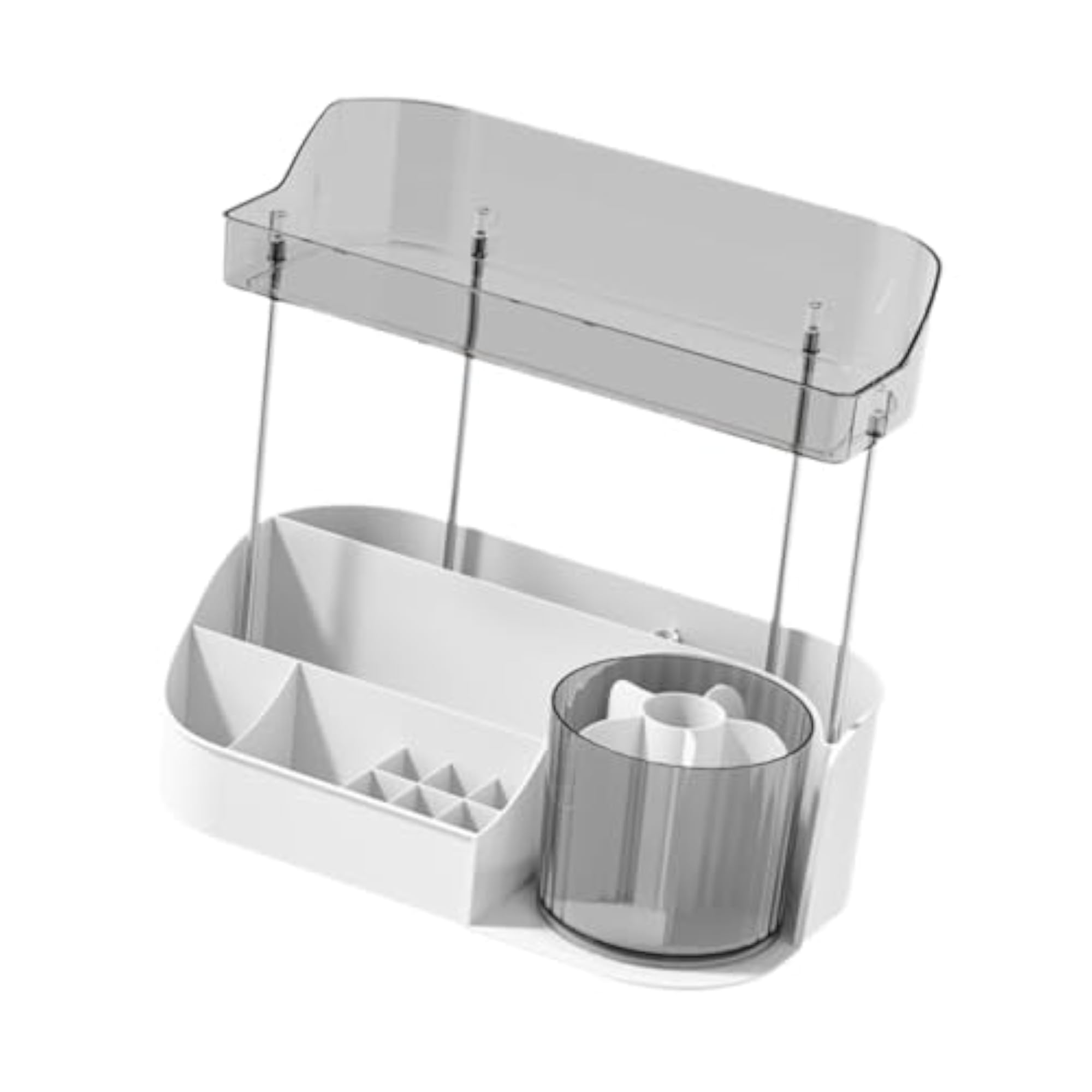 Makeup Desk Organizer Container, Cosmetic Storage for Dresser