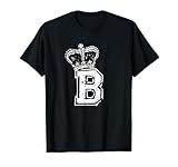 Queen B - Letter B And Crown (Bee) T-Shirt