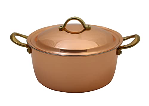 Shinkodo Pure Copper, Made in Japan, Play Cooking Saucepot, 7.1 inches (18 cm), Gift Wrapping Specifications