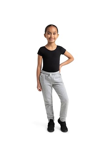 capezio girls short sleeve leotard - girls