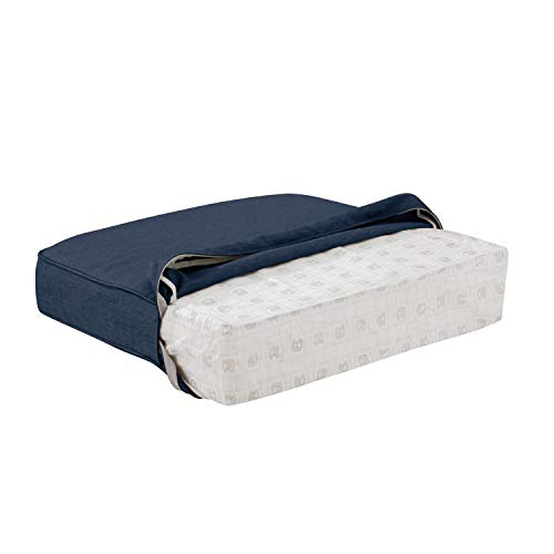 Montlake Patio Cushion - Heather Indigo Blue - Image 19