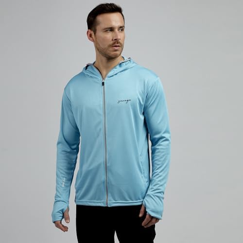 Image of BE SAVAGE Balaclava Sunscreen Jacket For Men