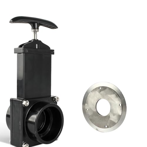 Válvula de compuerta de plástico manual de 50mm para evitar fugas de agua en campers