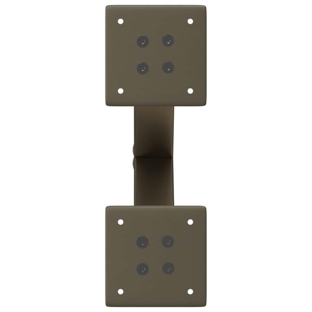 Couchtischbeine X-Form 2 Stück Naturstahl 30x(30-31) cm für DIY Möbel Bau, stabile Metallbeine mit verstellbaren Nivellierfüßen für Couchtisch, Esstisch oder Beistelltisch, robust und modern
