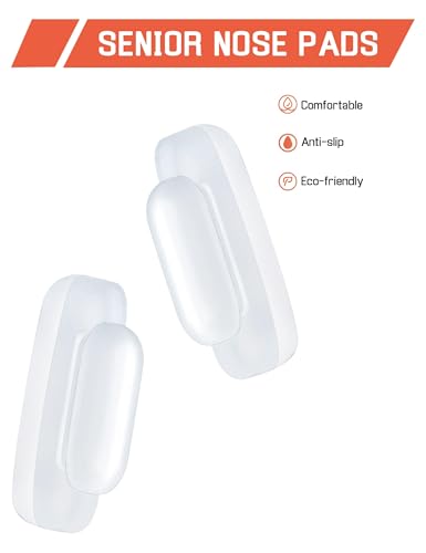 Bwake Replacement Nose Pieces Pads for Costa Del Mar South Point/Fernandina/Shipmaster/Ponce/Cook/Wader/Flagler/Peli3