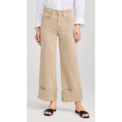 PAIGE Women's Sasha Ankle Wide Cuff Jeans