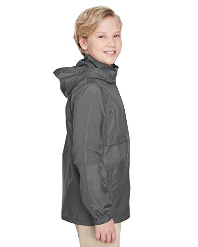 Team 365 Youth Zone Protect Lightweight Jacket S SPORT GRAPHITE2