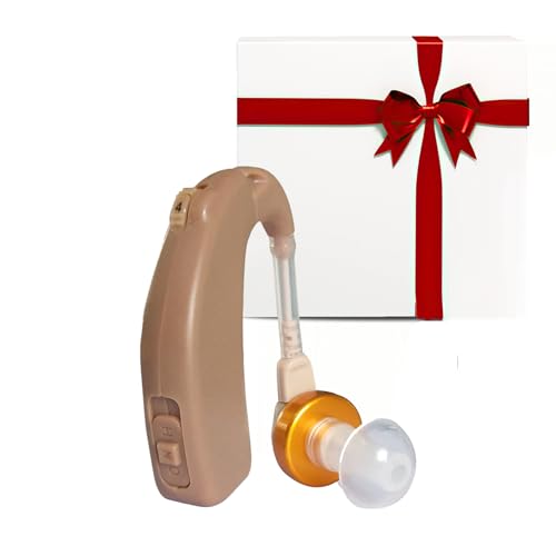 Compact Analog Hearing Aids for Seniors Wireless and rechargeable With Noise Reduction Lightweight and Small Size for Portability good-speaker for clear sound