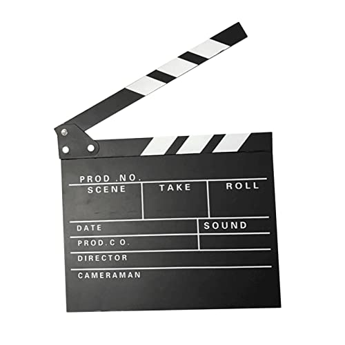 Mini tableaux de cinéma en ardoise 20x20 cm noirs par 5 pour séries TV - 2