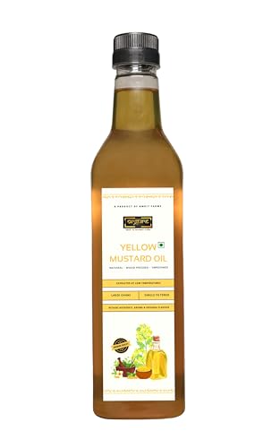 Image of Orgure Wood Pressed Yellow Mustard Oil - Single Origin | Rich Aroma & Bold Flavour | Natural & Cold Extracted | MSME Award Winner | Ideal for Cooking, Pickling & Ayurvedic Use | 5L