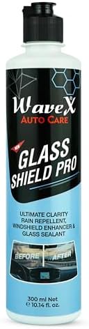 Wavex Rain Repellent for Car Windshield 300ml | Long Lasting Hydrophobic Spray Coating for Glass Windshield | Improves Visibility & Clarity