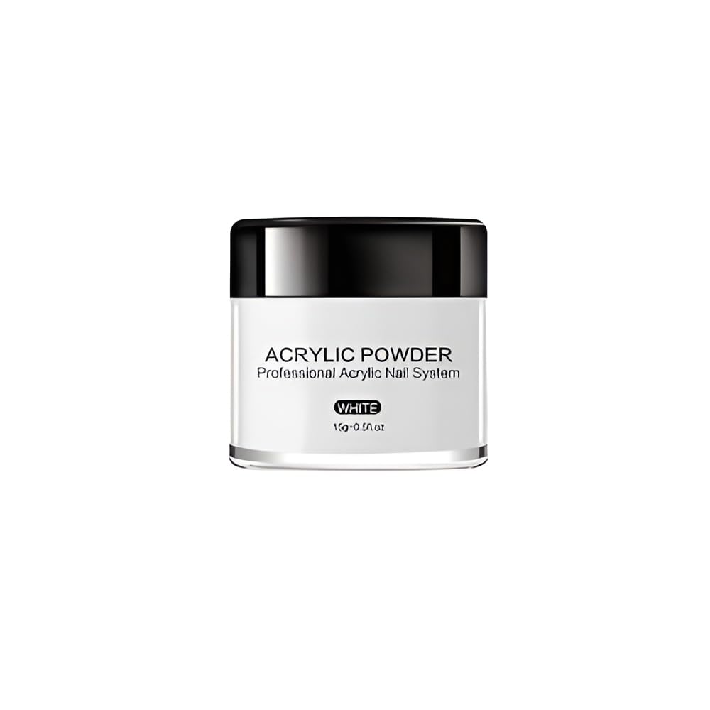 Mshine Acrylic Powder – Professional Nail Art System for DIY & Salon Use – Long-Lasting, Easy to Apply, Bubble-Free Formula (WHITE, Pack Of 1)-image-13