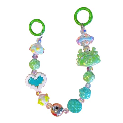 Fashion Women Girls Cellphone Pendant Cord Appedisci Elegante Telefono Gioielli Cinturino per Famiglia Full Crystal Perline Bracciale