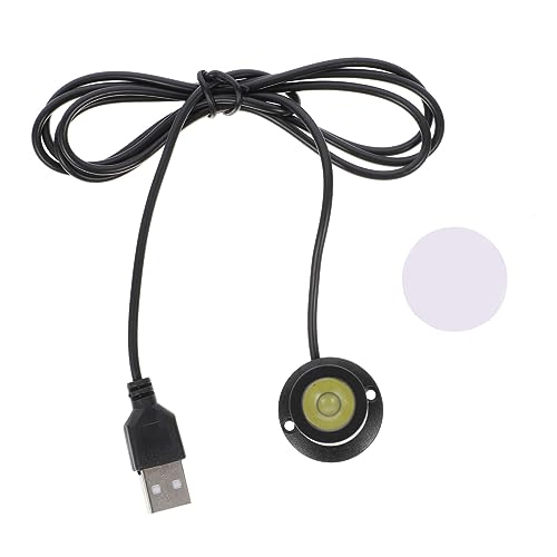 NUOBESTY USB Powered Small Spotlight for Indoor Use LED Accent Light for Jewelry Display Under Cabinet Lighting Warm Compact and Portable Design