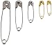 Singer 00205 Safety Pins Value Pack, Assorted Sizes, 225-Count