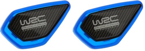 WRC 007426 Désodorisant Auto, Stick Rallye Diffuseur, Parfum Sport, bleu, noir (Lot de 2)