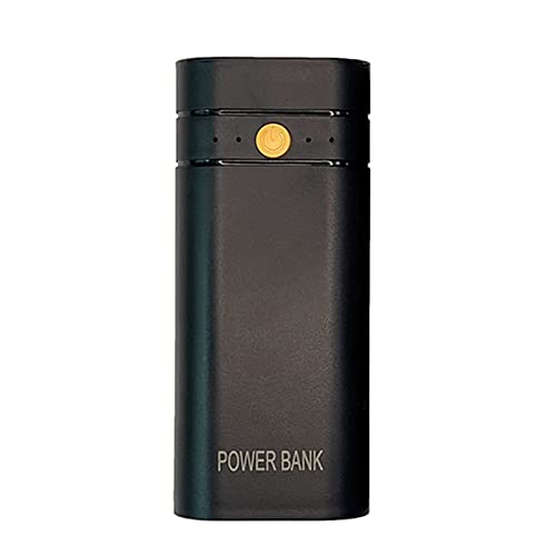 Portable 2x18650 Fast Charging- Shell Case Box 10x4x2cm/4x1.6x1-inch 2.1A5V Compact-