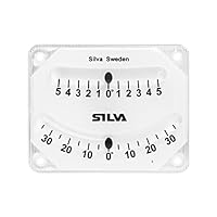Silva Clinometer - Neigungsmesser für alle Fahrzeugtypen - 2 Skalen: ±35° & Feinabstimmungsskala ± 5° - Inclinometer 1x8x10 cm - Neigungsmesser Offroad Neigungsmesser Auto