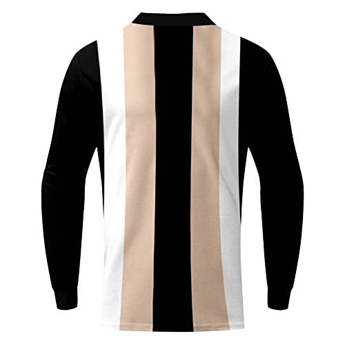 Lmzaren Men's Fashion Round Neck Sweatshirt Outdoor Ethnic Printed Shirts Loose Long Sleeved Pullover T Shirt Blouses Sweatpants Women Running Shirt Men Yellow Shirt Long Sleeve Green Shirt Men #TOP2