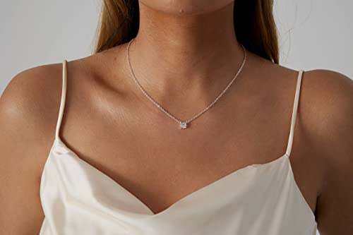 Kyerlyn Cubic Zirconia Choker Heart Shaped Diamond Choker Solitaire Necklace for Women Dainty Gold Filled Tiny CZ Diamond Choker Necklace…4