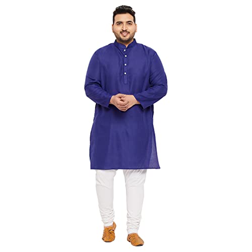 Image of Bigbanana Plus Size Men Regular Fit Kurta