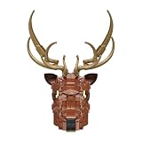 Lynda Moose Head Building Blocks Wall-Mounted Puzzle 3D Animal Decor DIY Art Brick Set Unique Present