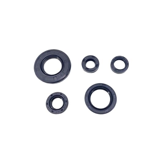 Joint d'étanchéité moteur YBR 125 : lot de 5 bagues arbre de transmission moto YBR125