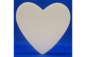 EPS Styrofoam Heart Shape 18"x2"