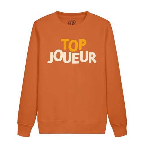 Sweatshirt enfant top joueur homme design sport jeu durable