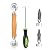 Screen Tools, Screen Rolling Tool for Installing Door Screens Window with Wooden Handle and Dia 1.6 inch Steel Wheel for Home Security