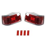 TELFAIR Tail Light Housing Set Compatible with John Deere 415 425