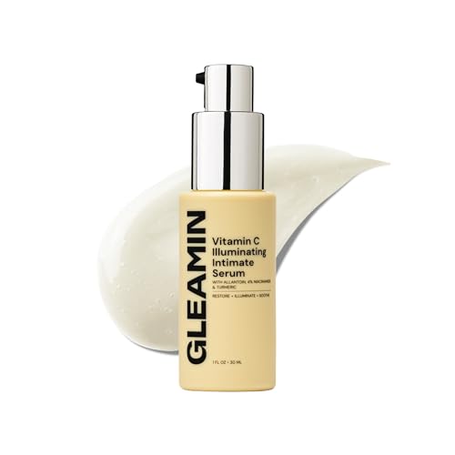 Gleamin Illuminating Intimate Serum with Vitamin C, 4% Niacinamide & Alpha Arbutin, Brightening